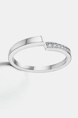 Moissanite 925 Sterling Silver Ring - 808Lush