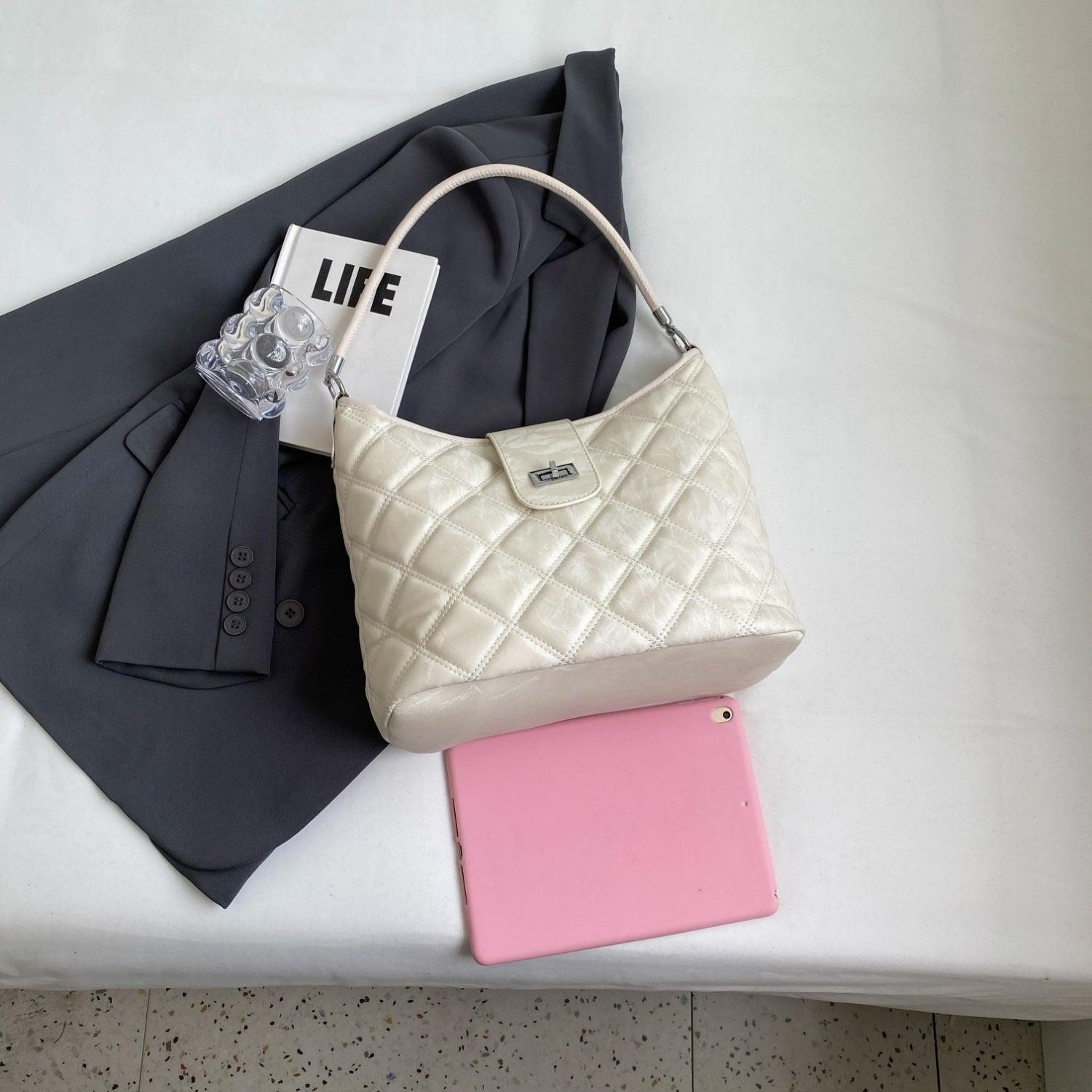 PU Leather Shoulder Bag - 808Lush