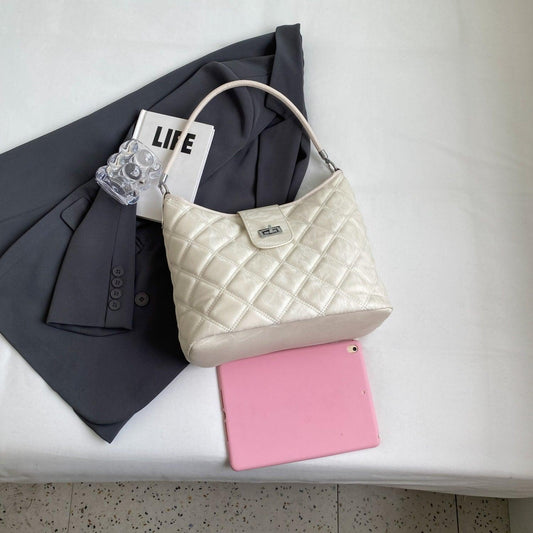 PU Leather Shoulder Bag - 808Lush