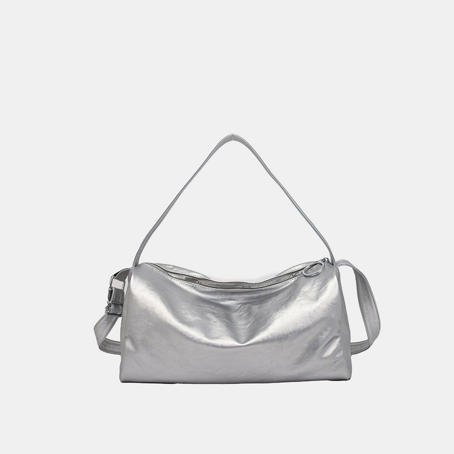 PU Leather Shoulder Bag - 808Lush