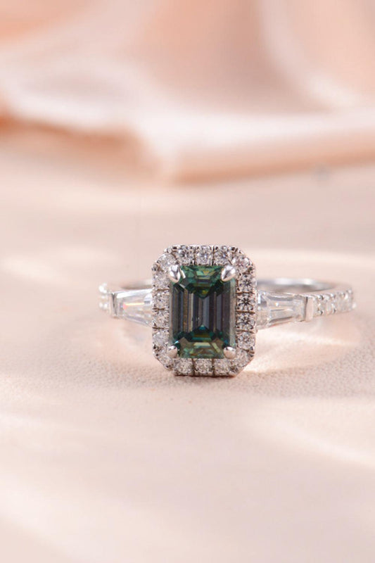 1 Carat Moissanite 925 Sterling Silver Ring - 808Lush
