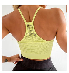 Shockproof Push-up Yoga Sports Bra