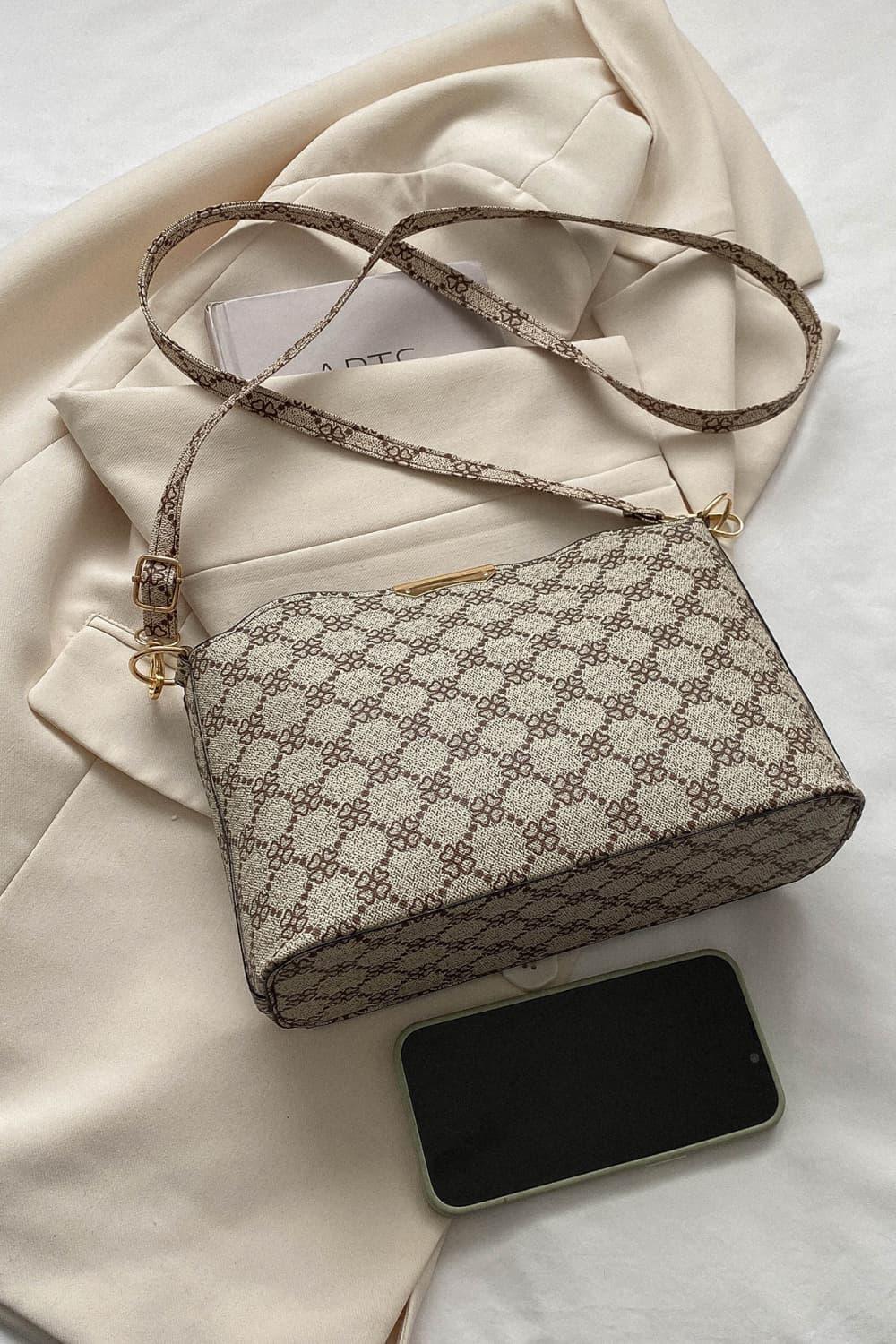 Printed Shoulder Bag - 808Lush
