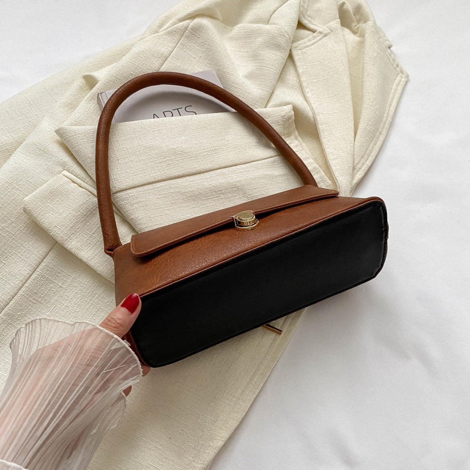 PU Leather Shoulder Bag - 808Lush