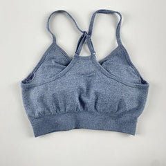 Women Quick Drying Bra Shockproof Yoga Workout Bra Vest
