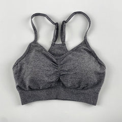 Women Quick Drying Bra Shockproof Yoga Workout Bra Vest