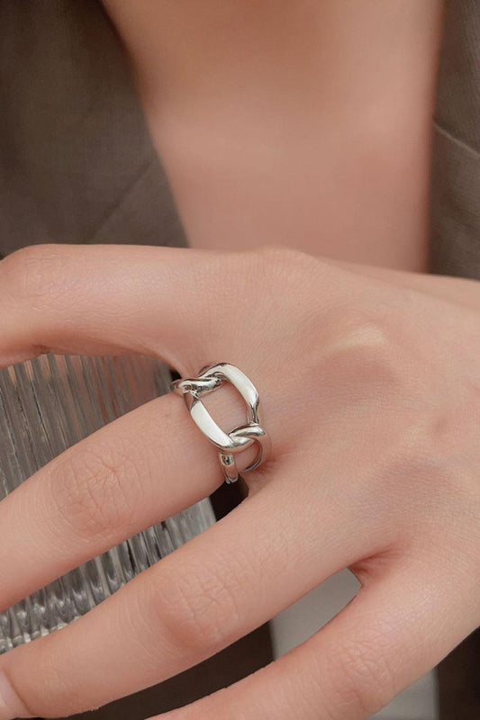 925 Sterling Silver Open Ring - 808Lush