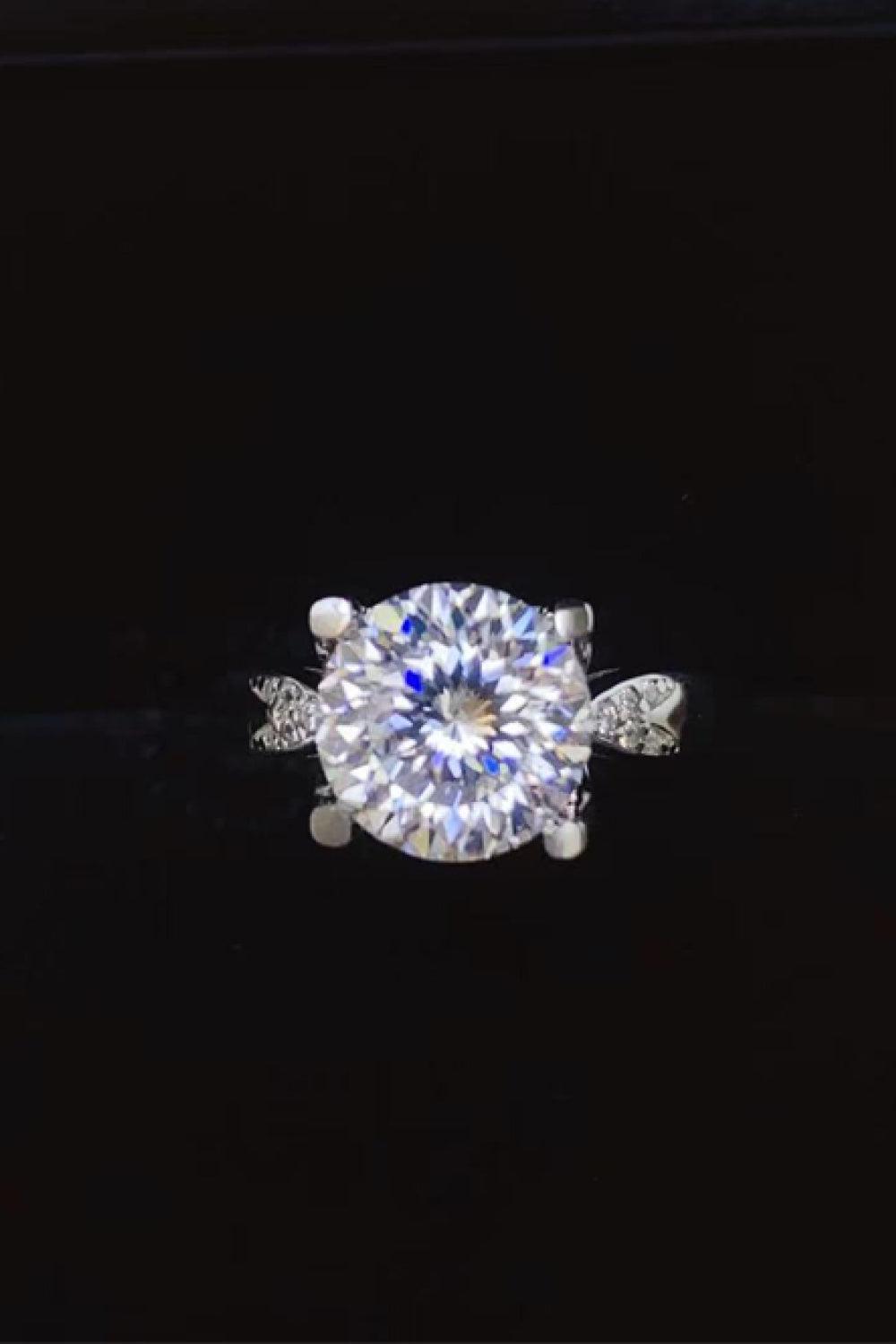 2 Carat Moissanite 925 Sterling Silver Ring - 808Lush