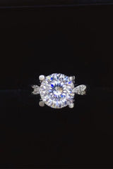 2 Carat Moissanite 925 Sterling Silver Ring - 808Lush