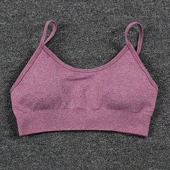 Seamless Thin Strap Sports Bra Yoga
