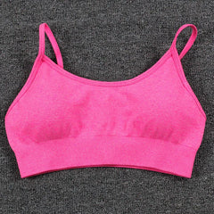 Seamless Thin Strap Sports Bra Yoga