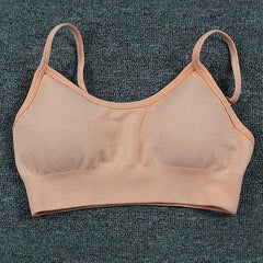 Seamless Thin Strap Sports Bra Yoga