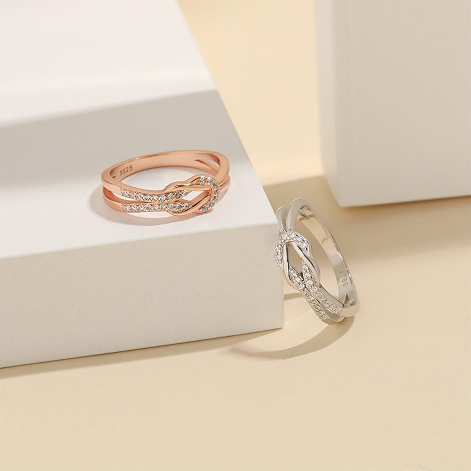 Zircon 925 Sterling Silver Ring - 808Lush
