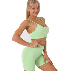 Seamless Thin Strap Sports Bra Yoga