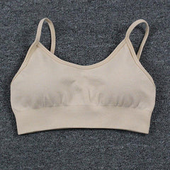 Seamless Thin Strap Sports Bra Yoga
