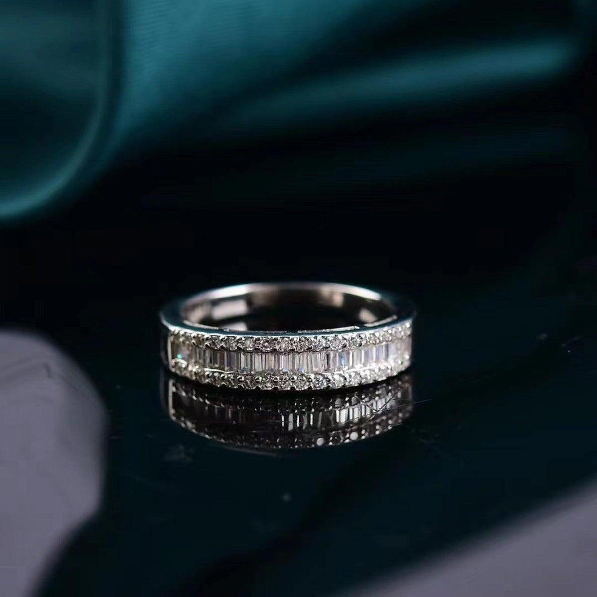 Moissanite 925 Sterling Silver Ring - 808Lush