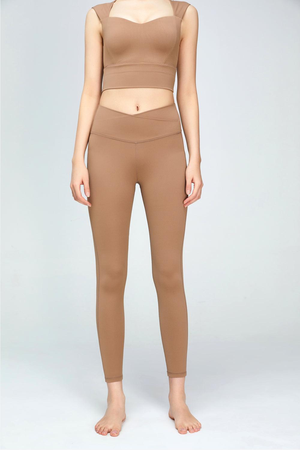 V-Waist Sports Leggings - 808Lush