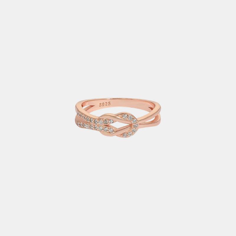Zircon 925 Sterling Silver Ring - 808Lush