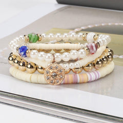 Soft Pottery Bead Bracelet - 808Lush