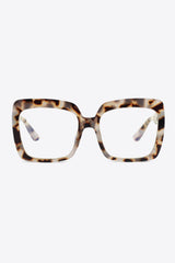 Tortoiseshell Full Rim Square Sunglasses - 808Lush