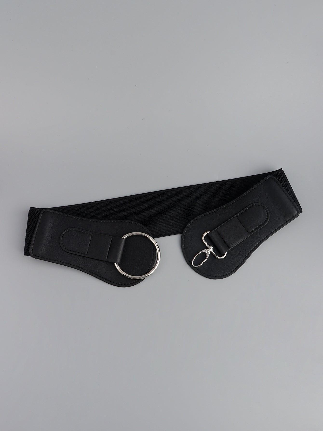PU Elastic Wide Belt - 808Lush