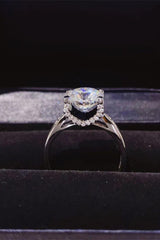 2 Carat Moissanite 925 Sterling Silver Ring - 808Lush