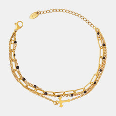 Titanium Steel Three-Layered Bracelet - 808Lush