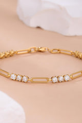 1.8 Carat Moissanite 925 Sterling Silver Bracelet - 808Lush