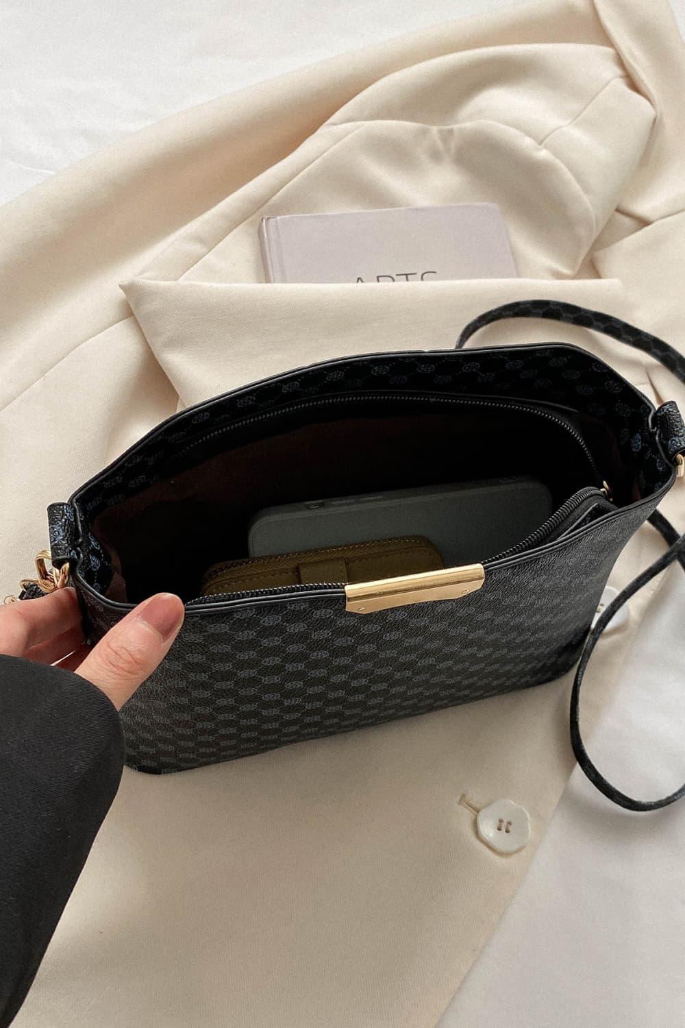 Printed Shoulder Bag - 808Lush