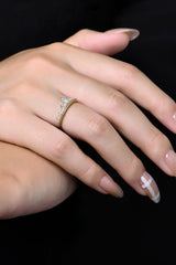 Crown Shape Moissanite Ring - 808Lush