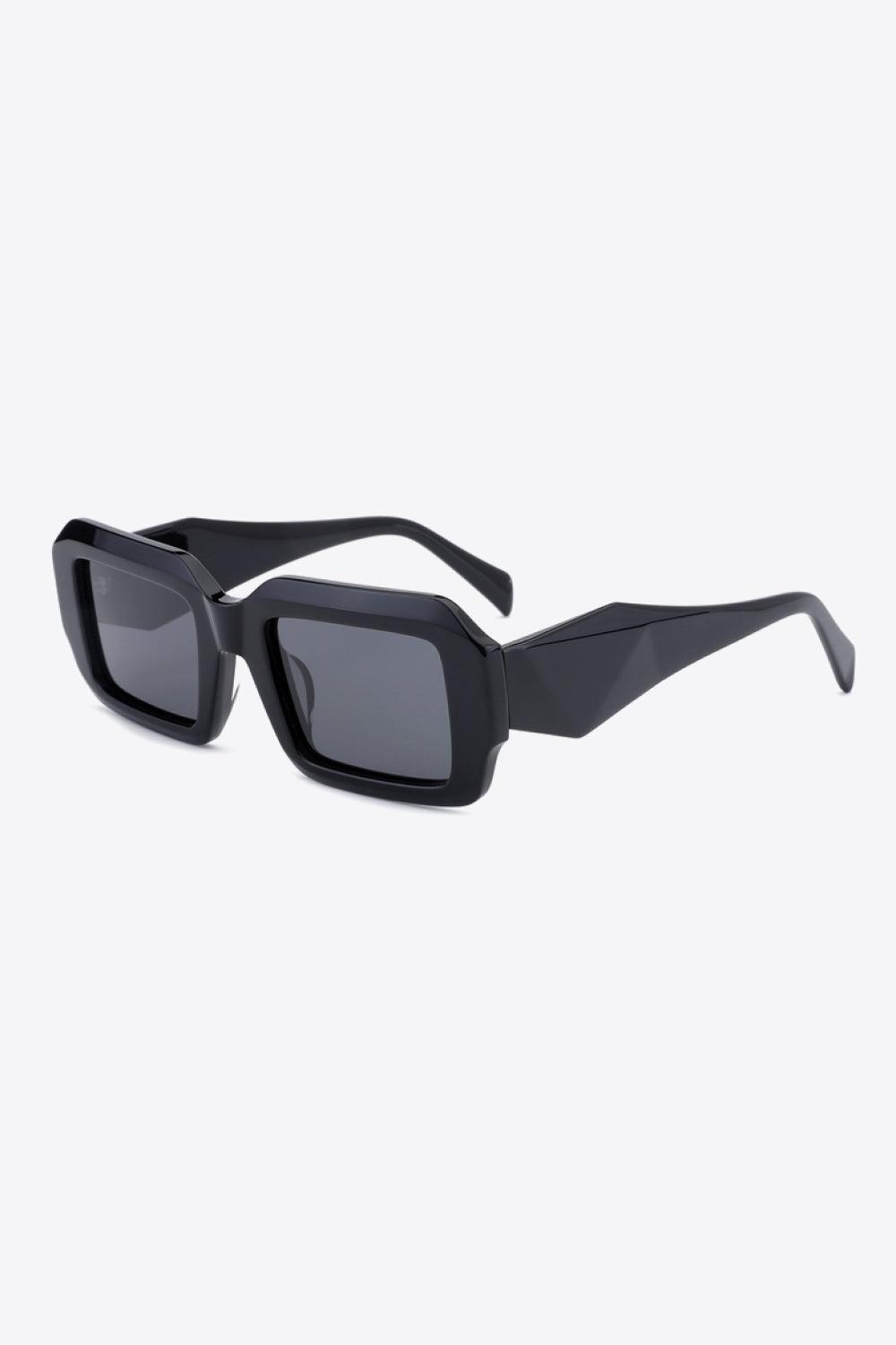 Rectangle TAC Polarization Lens Full Rim Sunglasses - 808Lush