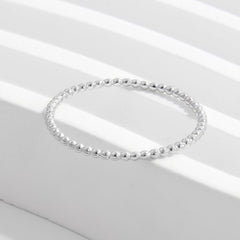 925 Sterling Silver Bead Ring - 808Lush