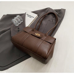 PU Leather Shoulder Bag - 808Lush