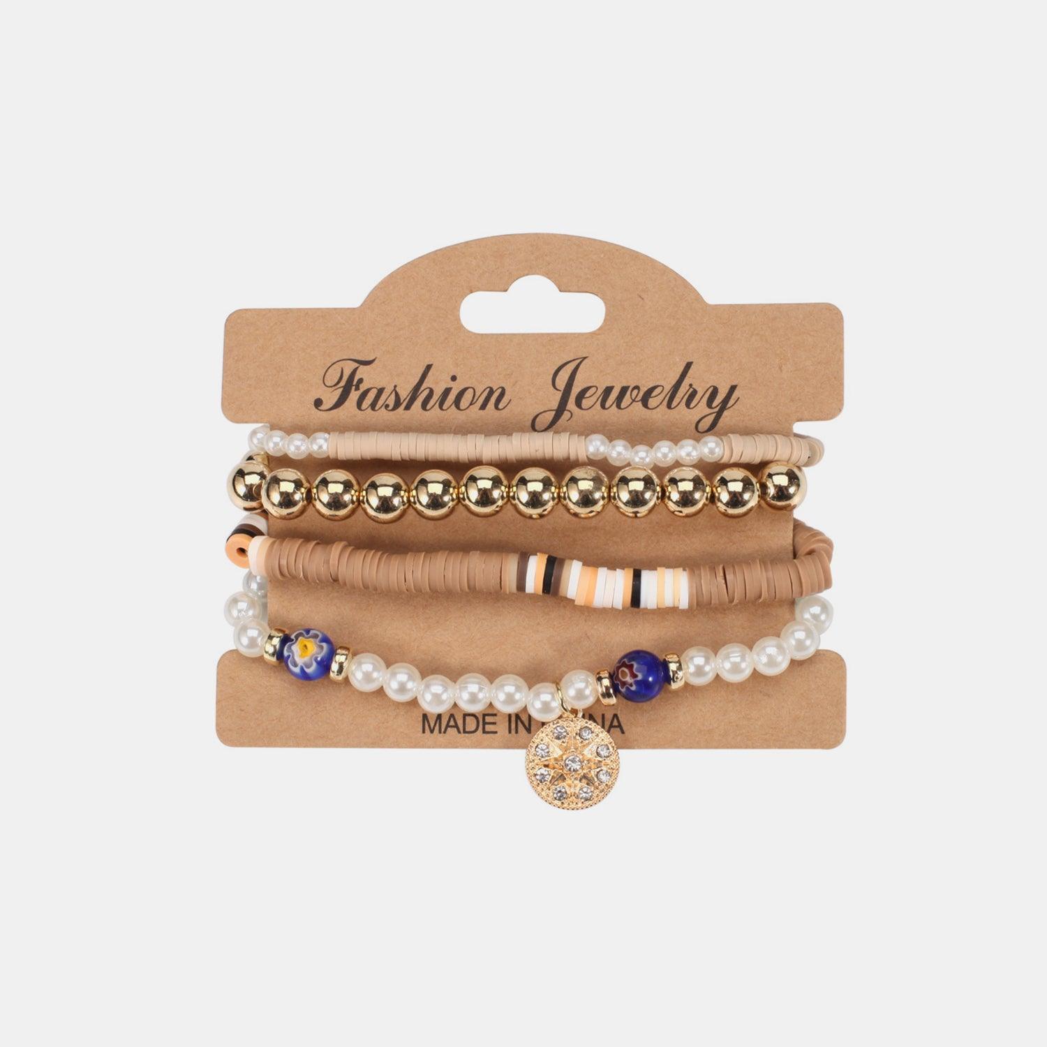 Soft Pottery Bead Bracelet - 808Lush