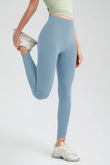 Wide Waistband High Waist Sport Leggings - 808Lush