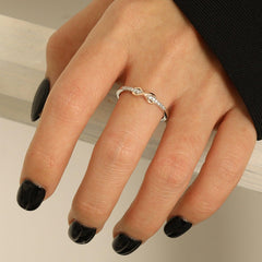 Zircon 925 Sterling Silver Ring - 808Lush