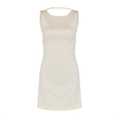 Sleeveless Sexy Backless Hip Bag Dress - 808Lush