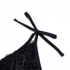 Silk Sexy Panties Lace Ultra Thin T Back Low Waist Panties - 808Lush