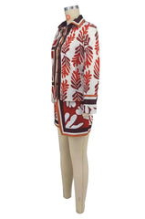 Two Piece Long Sleeve Casual Short Set