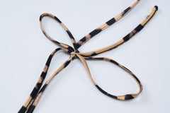 Leopard Print Bandeau Sling Dress