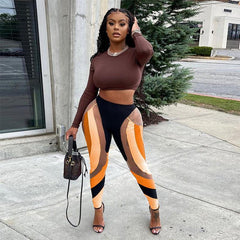 Sexy Mesh High Waist Slim Fit Leggings - 808Lush