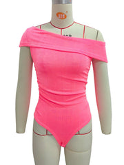 Women Sexy off Shoulder Bodysuit - 808Lush