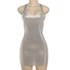 Sexy Tight High Waist Slim Hip Mini Sequin Dress