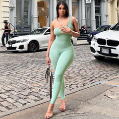 One Shoulder Date Night Jumpsuit - 808Lush