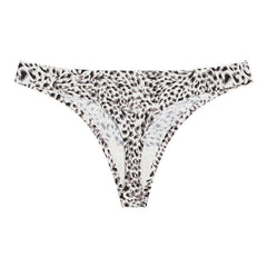 Leopard Print Seamless T Back Ladies Low Waist Sexy Panty - 808Lush