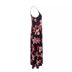 Floral Off Shoulder Maxi Dress - 808Lush