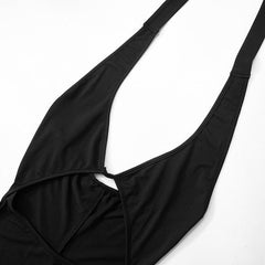 Women Summer Sexy Backless Cutout Romper