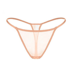 Sexy Mesh Sheer See Through T Shaped Panties - 808Lush