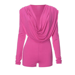 Women Sexy Long Sleeve Romper
