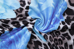 Elegant Slim Floral Design Sling Maxi Dress